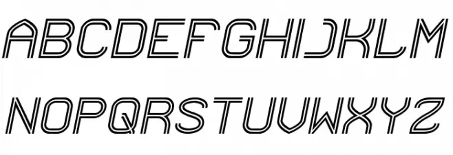 Next Century Italic Шрифта ВЕРХНИЙ