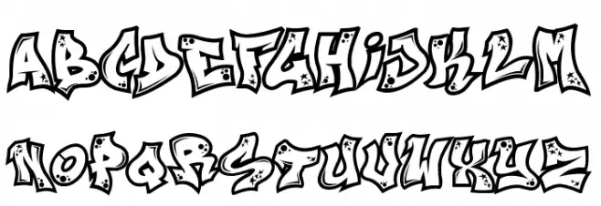 Next Custom Schriftart Groß