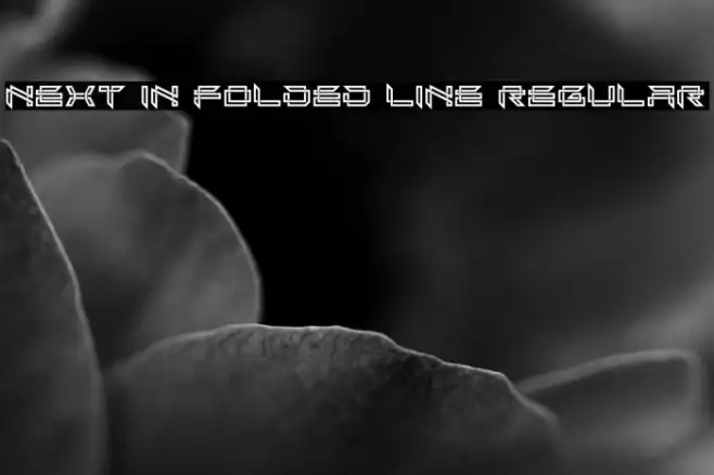 Next In Folded Line Regular Example 1