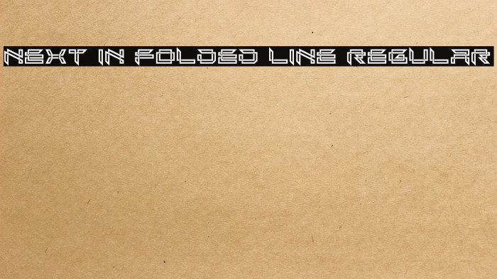 Next In Folded Line Regular Example 2