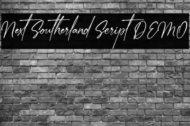 Next Southerland Script DEMO Example 1