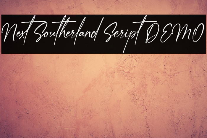 Next Southerland Script DEMO Example 2