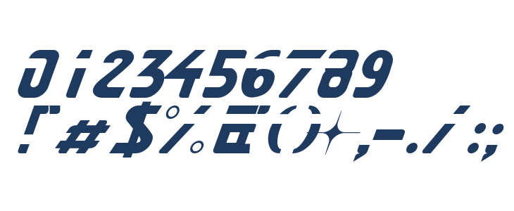 Next-Star-Kursiv Other Characters