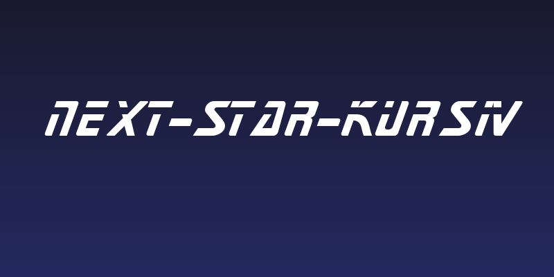 Next-Star-Kursiv Social Header