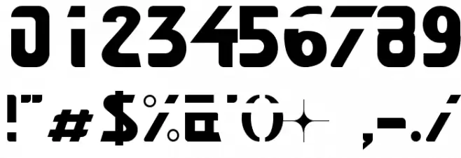 Next-Star Font OTHER CHARS