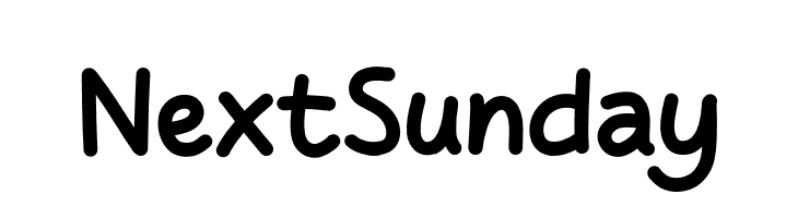 Next Sunday  Fuentes Gratis Descargar