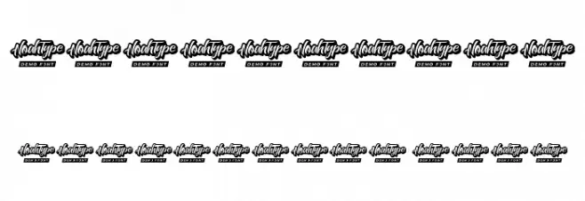 Next Time Demo Font OTHER CHARS