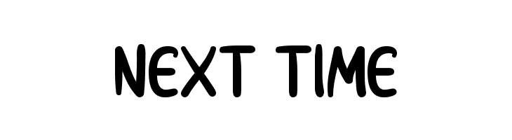 Next Time  免费字体下载