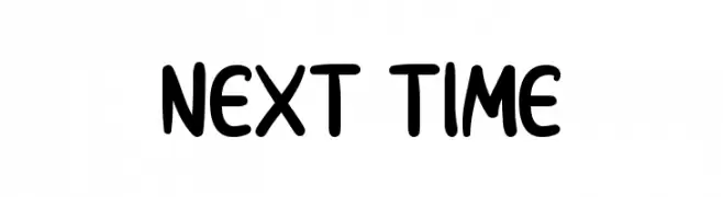 Next Time  Fuentes Gratis Descargar