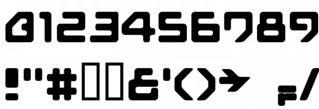 NextGames Font OTHER CHARS