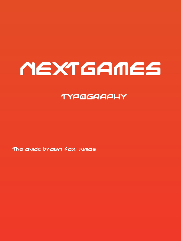 NextGames Poster