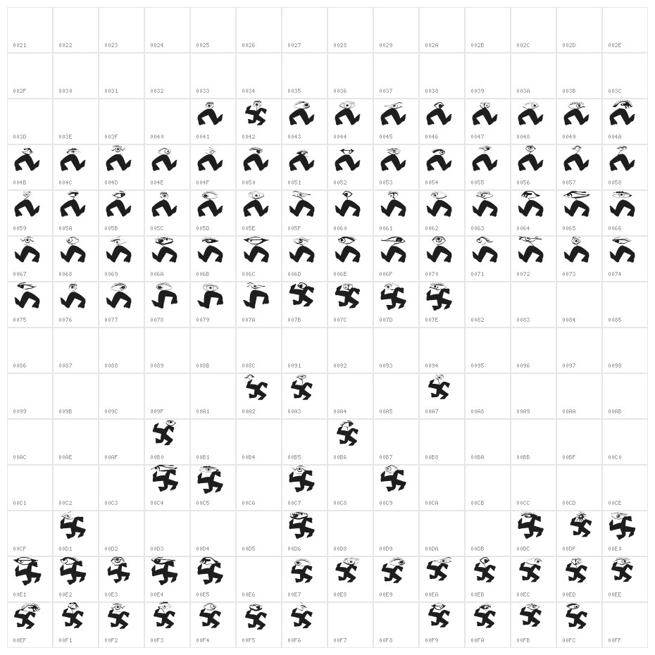 NextGeneration Character Map