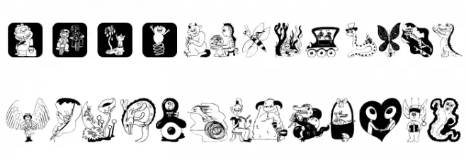 NextOnEarthSilhou フォント 大文字