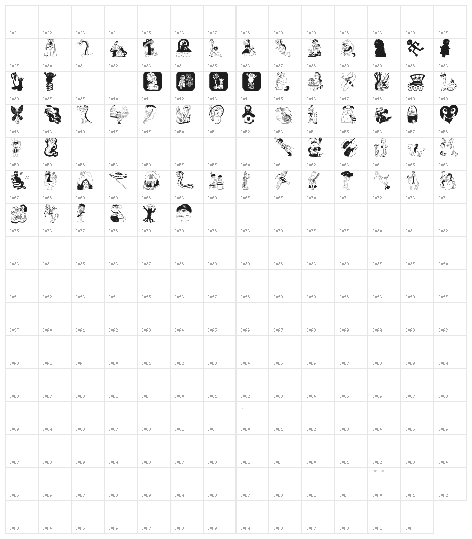 NextOnEarthSilhou Character Map