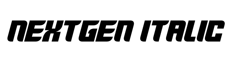 Nextgen Italic  नि: शुल्क फ़ॉन्ट्स डाउनलोड