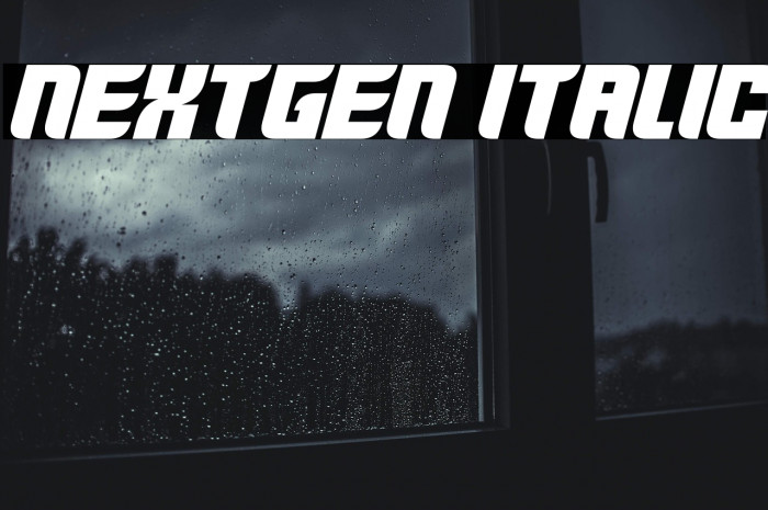 Nextgen Italic Example 1