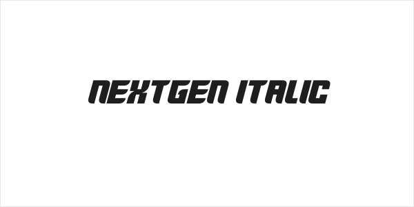 Nextgen Italic Logo
