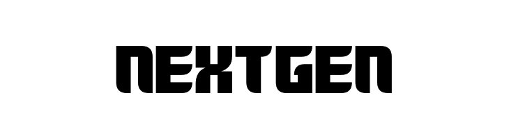 Nextgen  Frei Schriftart Herunterladen
