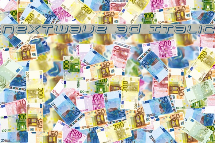 Nextwave 3D Italic Example 2