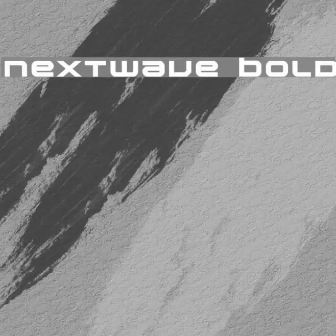 Nextwave Bold Font examples