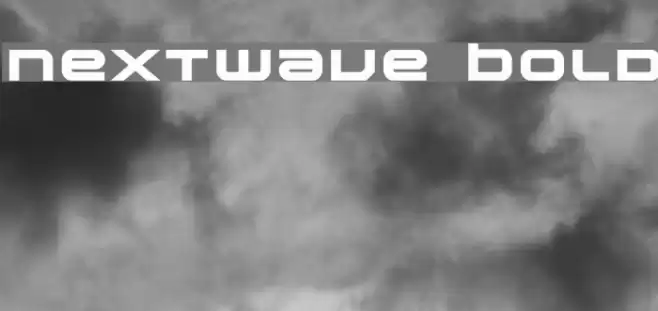 Nextwave Bold Font examples