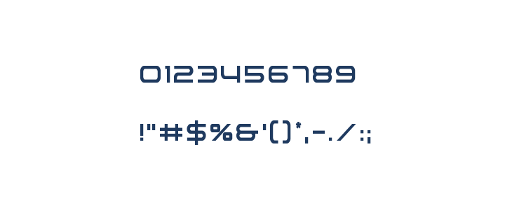 Nextwave Condensed Other Characters