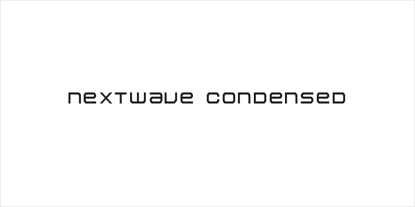 Nextwave Condensed Logo