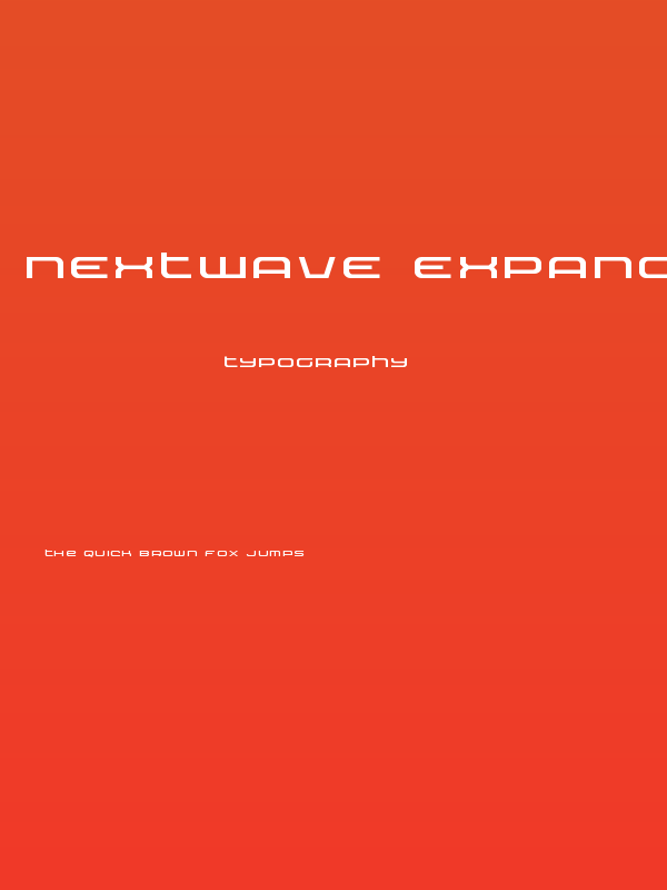 Nextwave Expanded Poster