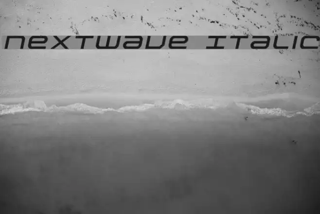 Nextwave Italic Example 1