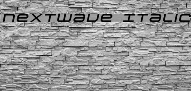 Nextwave Italic Example 3