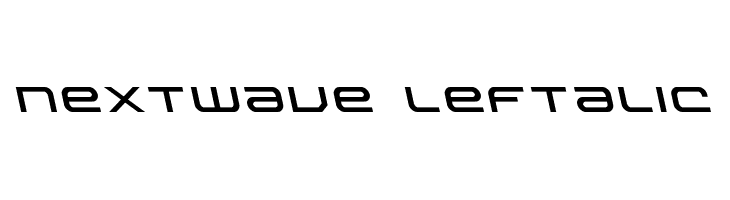 Nextwave Leftalic  Fuentes Gratis Descargar
