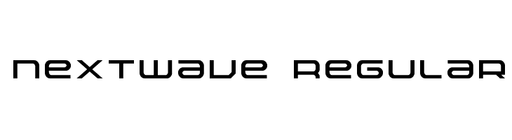 Nextwave Regular Font