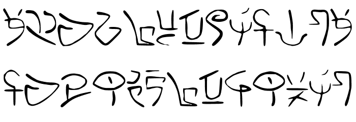 Nexus Font LOWERCASE