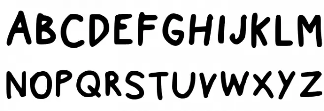 Nexzie Font Regular خط أحرف كبيرة