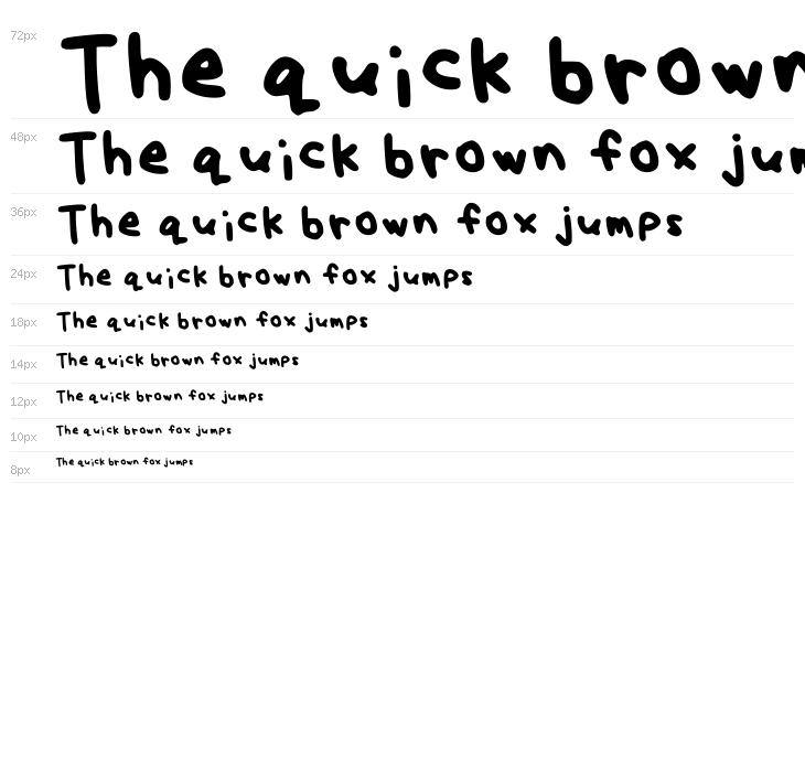 Nexzie Font Regular Waterfall