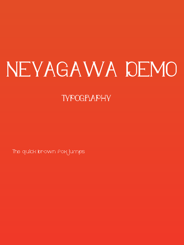 Neyagawa Demo Poster