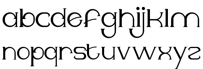 Neyagawa Demo Font LOWERCASE