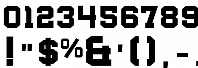 nebraska Font OTHER CHARS