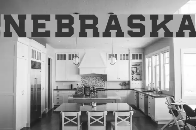 nebraska Font examples