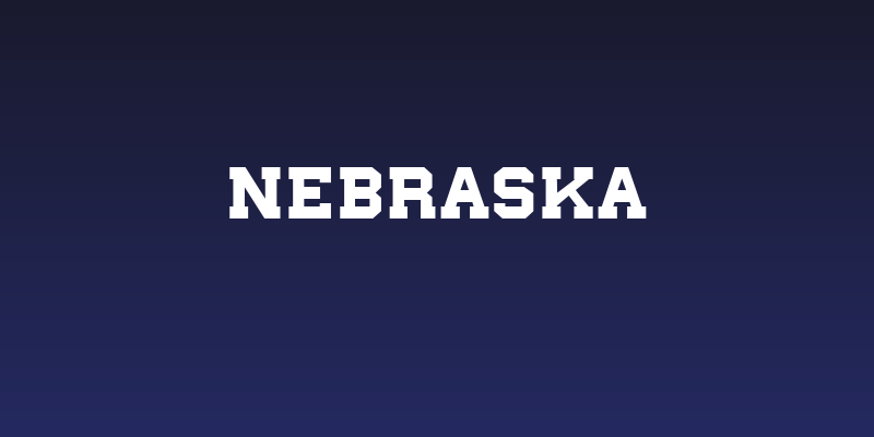nebraska Social Header