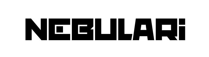nebulari  font caratteri gratis