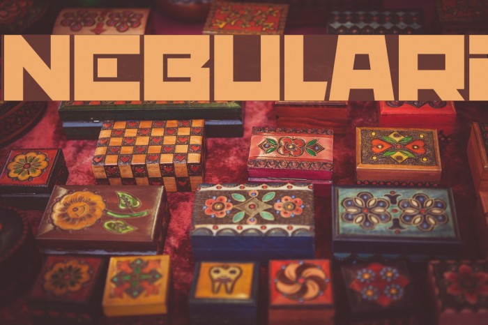 nebulari Font examples