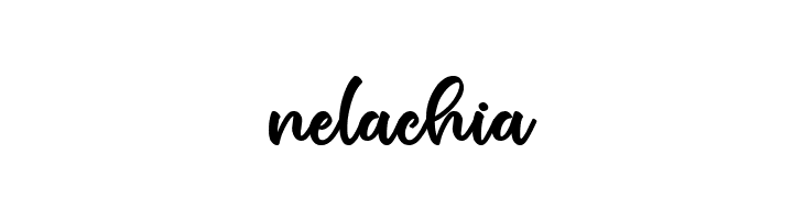 nelachia  les polices de caractères gratuit tlcharger