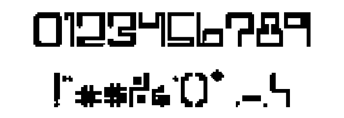 nemesis_erc_2007 Font OTHER CHARS