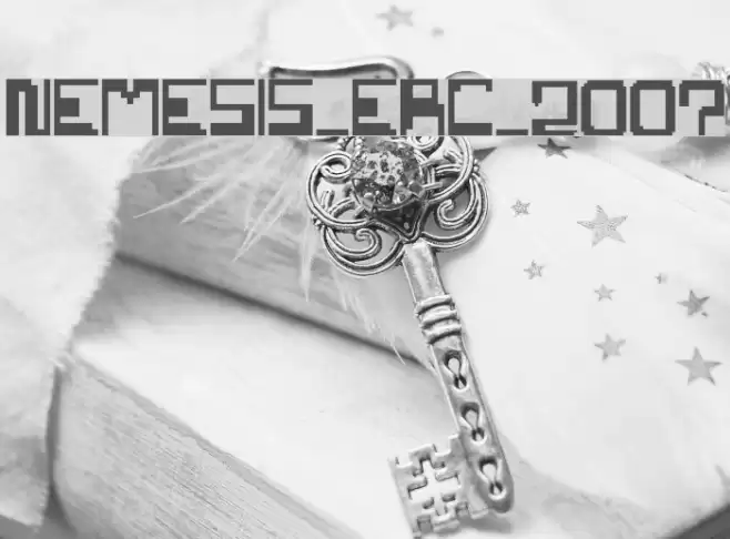 nemesis_erc_2007 Caratteri examples