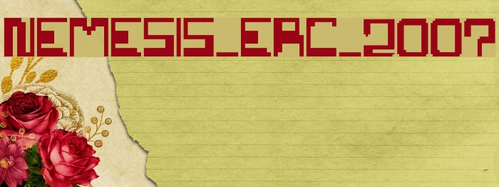 nemesis_erc_2007 Font examples