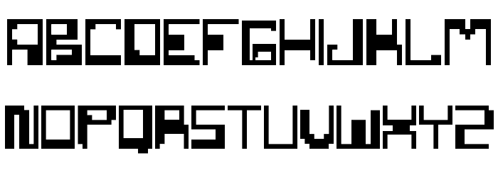 nemesis_erc_2007 Font LOWERCASE