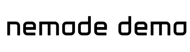 nemode demo Font
