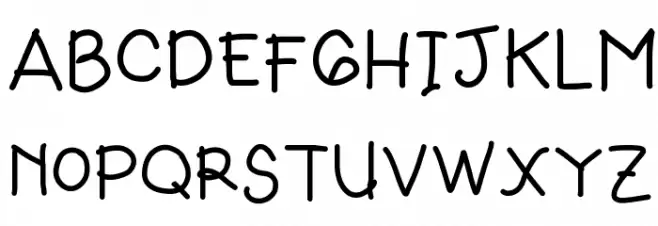nenna Schriftart Groß