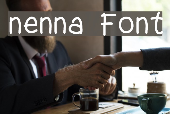 nenna Font examples